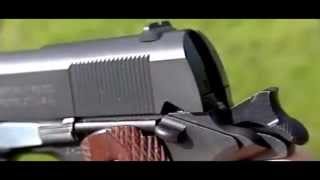 AIRSOFT Tokyo Marui 1911 Macroscopic Slow Motion [upl. by Rannug]