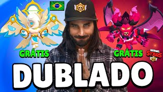 COMO CONSEGUIR TODOS OS DROPS E SKINS DE GRAÇA no BRAWL STARS DUBLADO em PTBR [upl. by Nylodnewg615]