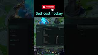 League of legends Self cast hotkey leagueoflegendstips selfcast lissandra [upl. by Gaskins84]