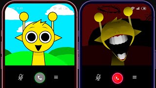 Incredibox Sprunki are calling and scaring Whos scared [upl. by Nahgem]