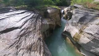 Marmitte dei Giganti Cascate di Santa Lucia  Caramanico  Abruzzo [upl. by Laird]