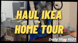 HAUL ACQUISTI IKEA  PRIMO HOME TOUR  Daily Vlog 537 [upl. by Ayifa603]