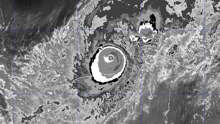 Watch Hurricane Milton From Start to Finish Band 14  112 µm  Longwave Window  IR [upl. by Shalna]