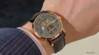 Vacheron Constantin Traditionnelle tourbillon retrograde date openface [upl. by Starkey]