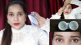 Freshlook Colored Contact Lenses Review And How To Wear Contact Lenses  sharun shaikh [upl. by Gnilsia]