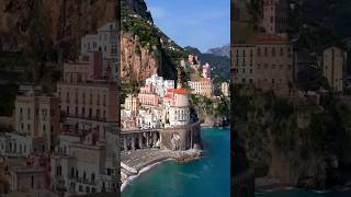 🔥Amalfi Coast Italy🇮🇹 amp Vespa Ride is a Match italy atrani vespa amalficoast stunning viral [upl. by Lennahc]