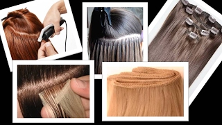 5 TIPOS DE EXTENSIONES PARA CABELLO  PROS Y CONTRAS [upl. by Emoraj716]