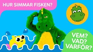 Bolibompa Mini FRÅGEORD Hur simmar fisken [upl. by Keryt422]