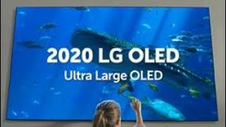 2020 LG OLED TV l Aweinspiring Ultra Large 19558 cm 77 OLED [upl. by Itram]