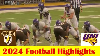 Valparaiso vs Northern Iowa Football Game Highlights 8 31 2024 [upl. by Notlim]