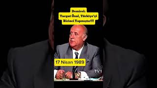 Turgut Özal Türkiyeyi Birinci Yapmıştır [upl. by Lemrahc]