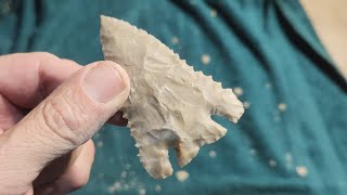 1667  Struggling with New Raw Material Flintknapping [upl. by Fortna]