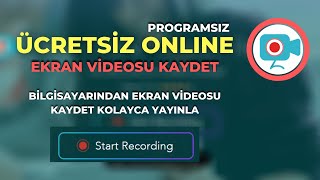 PROGRAMSIZ EKRAN VİDEOSU KAYDETMEK  apowersoft ekran kaydedici nasıl kullanılır [upl. by Drusy564]