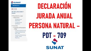 DECLARACIÓN ANUAL DE RENTAS DE 4TA Y 5TA CATEGORIA  2023 [upl. by Nyrrat]