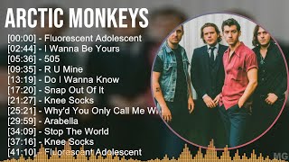 Arctic Monkeys 2024 MIX Playlist  Fluorescent Adolescent I Wanna Be Yours 505 R U Mine [upl. by Roch]