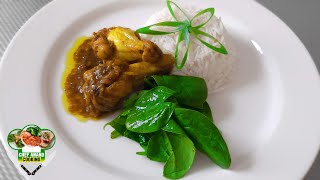 KIP IN MASALA MET SPINAZIE amp RIJST ALS BORRELHAPJE  CHICKEN IN MASALA SPINACH  Chef Anand Cooking [upl. by Dav]