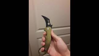 LionSteel Emerson LEOne Karambit Knife Magnacut Blade [upl. by Filomena]