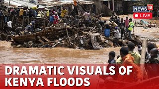 Kenya Floods 2024 Live Updates  Landslide amp Floodwaters Swept Away Houses And Cars  News18  N18L [upl. by Tandy457]