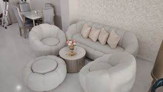 Como Tapizar Sofa Nube [upl. by Anerec]