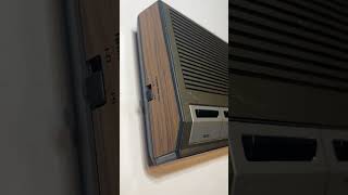 Metal top some wood grain GE radio works ONLY WITH CORD [upl. by Yelloh]