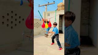 Balloon popping challengevideo shortsviral balloon [upl. by Sucramat]