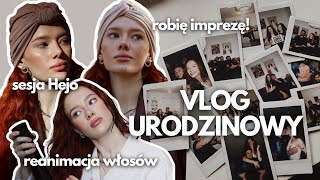 vlog organizuję urodziny  reanimacja włosów  idealna szminka nude [upl. by Nnayrb898]