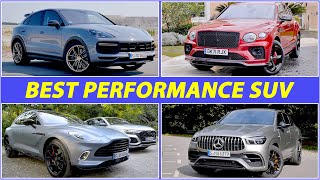 Best Performance SUV Urus vs Bentayga vs DBX vs RSQ8 vs Model X vs Cayenne Turbo vs GLE 63 vs X5 M [upl. by Akinwahs172]