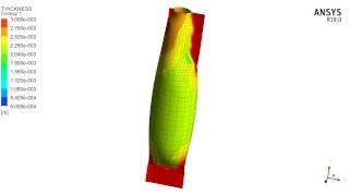 Ansys Blow Molding Polyflow [upl. by Kreegar]