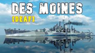 World of WarShips Des Moines  5 Kills 298K Damage [upl. by Namzed]