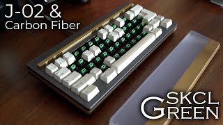 J02  Alps SKCL Green  Carbon Fiber Plate  IBM 5140  Typing Sounds [upl. by Figueroa]