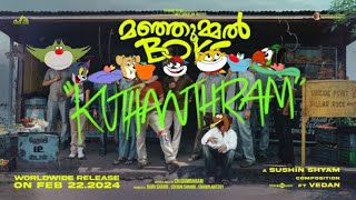 Kuthanthram song manjummel boys in cartoon characters version [upl. by Marina]