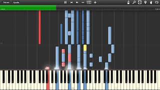 Ripples Genesis Midi piano cover [upl. by Stucker]