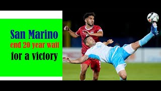 San Marino end 20 year wait for a victory l San Marino vs Liechtenstein 10 Highlights [upl. by Dnalyr552]