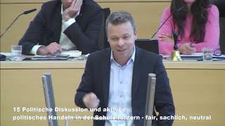 Dr Frank Brodehl AfD– Politische Diskussion in der Schule – 3Minüter vom 25012019 [upl. by Eiznyl]