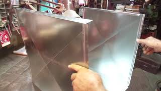 Furnace Return Air Plenum Fabrication [upl. by Grati]