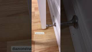 How to install a door stop [upl. by Swor]