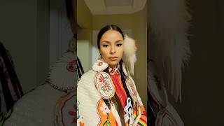 nativeamerican indigenous jingledress sioux cree culture dancing navajo powwow viral [upl. by Atekal978]