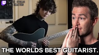 Tim Henson of Polyphia  Playing God Unplugged REACTION  Aussie Bass Player Reacts [upl. by Catherina]