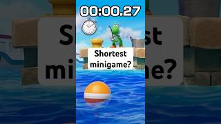 What’s the SHORTEST minigame ⏱️  Mario Party Jamboree [upl. by Honey144]