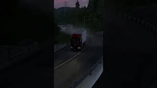 Mercedes Actros w Gruzji Górskie Wyzwania 🌍🚛🛤️⛰️ Georgia Gruzja shorts ets2 tandem [upl. by Vachill]