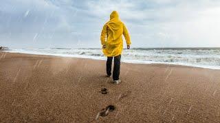 Tief Doris bringt Schauer stürmische Winde und Gewitter [upl. by Etterrag]