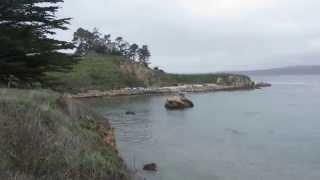 Point Lobos Whalers Cove Carmel CA  360 Degree View [upl. by Arod]