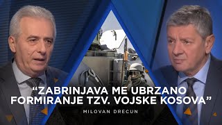 Milovan Drecun O prodaji američkog protivtenkovskog oružja Kosovu  Insajder intervju [upl. by Auqinom843]