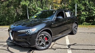 2022 Alfa Romeo Stelvio Ti AWD POV Test DriveReview [upl. by Ariela]