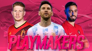 Top 10 Playmakers in Football 2021 [upl. by Zetana]