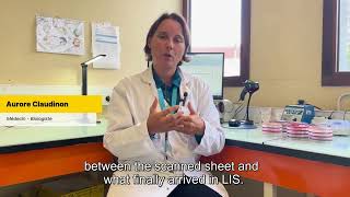 Clinisys EU CH Argenteuil  Interview Aurore Claudinon Paperless bacteriology [upl. by Annairb]