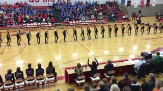 ROCORI Varsity Kick 2017 CLC [upl. by Nomi162]