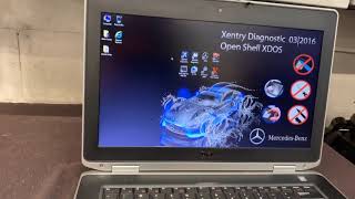 2013 Mercedes ML350 4Matic SRS code B000411 Diagnosis with Autologic Drive Pro [upl. by Gillett]