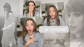 THE TORTURED POETS DEPARTMENT ALBUM REACTION  Taylor Swift part 1 🤍 [upl. by Peedsaj972]