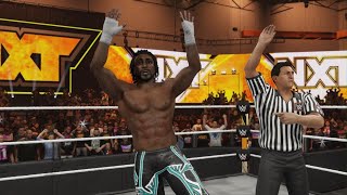 Teddy Jones picks up the win  NXT Highlights 52124  WWE 2K24 [upl. by Iloj]